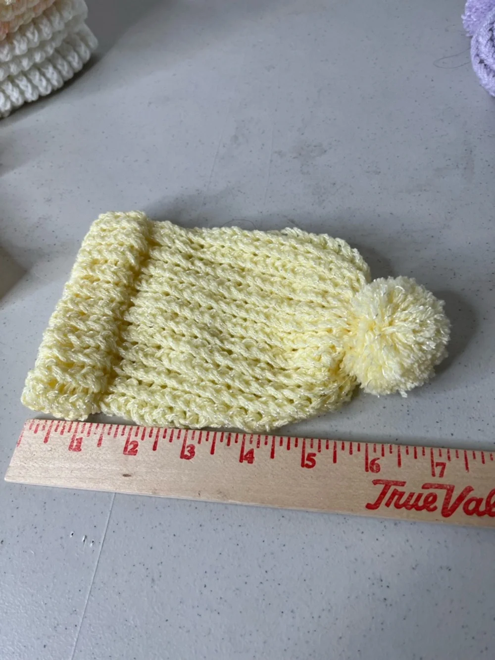Newborn Beanie,Yellow